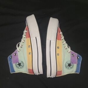 Converse Colorful Patchwork High-Tops